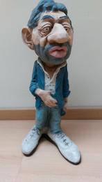 statue en plâtre authentique Serge Gainsbourg H 43 cm, Enlèvement ou Envoi