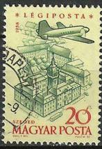 Hongarije 1958/1959 - Yvert 213PA - Zicht op Steden (ST), Postzegels en Munten, Postzegels | Europa | Hongarije, Verzenden, Gestempeld
