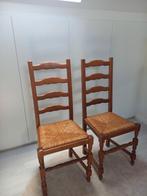 Houten stoelen, Huis en Inrichting, Stoelen, Ophalen, Gebruikt