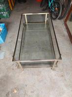Très belle table basse chromée, datant d'environ 1970, Antiquités & Art, Enlèvement