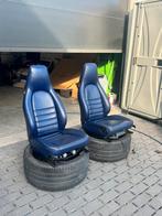 Porsche 911 zetels cobalt blauw, Ophalen, Porsche