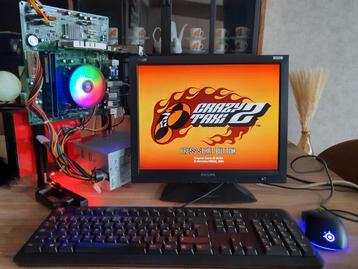 Custom open pc + battocera 1tb setup arcade  beschikbaar voor biedingen