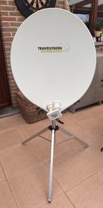 Satellietschotel travel vision R7 volautomatisch 65cm duo, Audio, Tv en Foto, Schotelantennes, Ophalen, Zo goed als nieuw