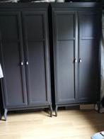 2 Kledingkasten, Huis en Inrichting, Kasten | Kleerkasten, Ophalen, Gebruikt, 100 tot 150 cm, Met hangruimte