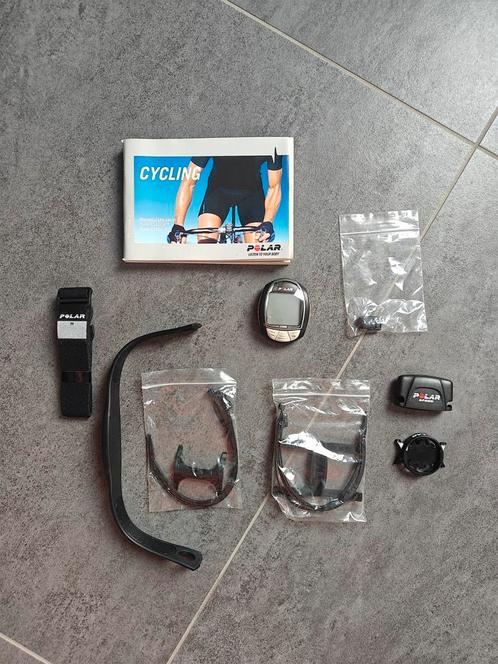Cycling computer Polar CS100, Motoren, Accessoires | Navigatiesystemen, Zo goed als nieuw, Ophalen of Verzenden