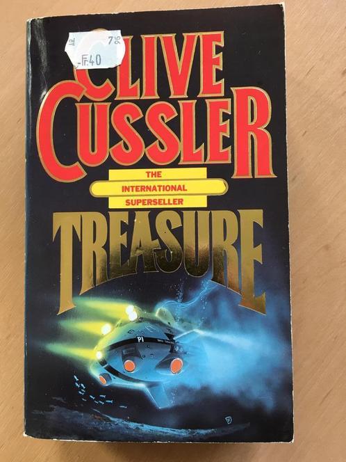 Clive Cussler - Treasure, Livres, Langue | Anglais, Utilisé, Enlèvement ou Envoi