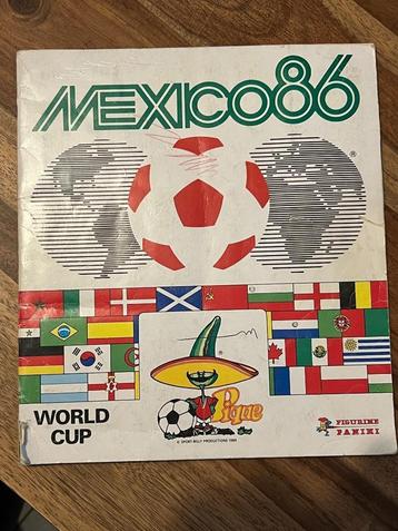 Panini Football album Worl Cup 'Mexico 86' (origineel)