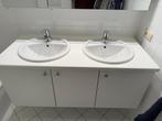 Badkamermeubel wit, Huis en Inrichting, Ophalen, Gebruikt, 100 tot 150 cm, Wasbak of Wastafel