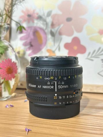 Nikon 50mm 1.8 AF beschikbaar voor biedingen