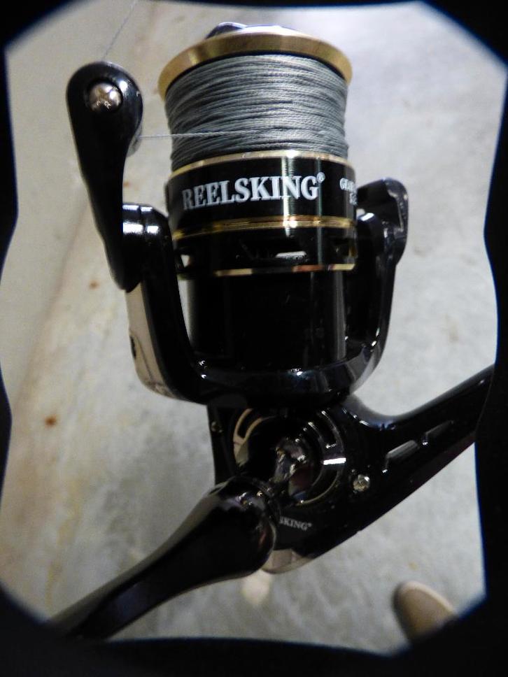 Volledige set Visgerief witvis en roofvis binnenwater, Watersport en Boten, Hengelsport | Algemeen, Zo goed als nieuw, Complete hengel