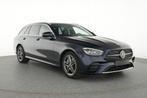 Mercedes-Benz E-klasse 300 de AMG Line Estate + LEDER + CARP, Auto's, Mercedes-Benz, Automaat, 4 cilinders, Blauw, Bedrijf