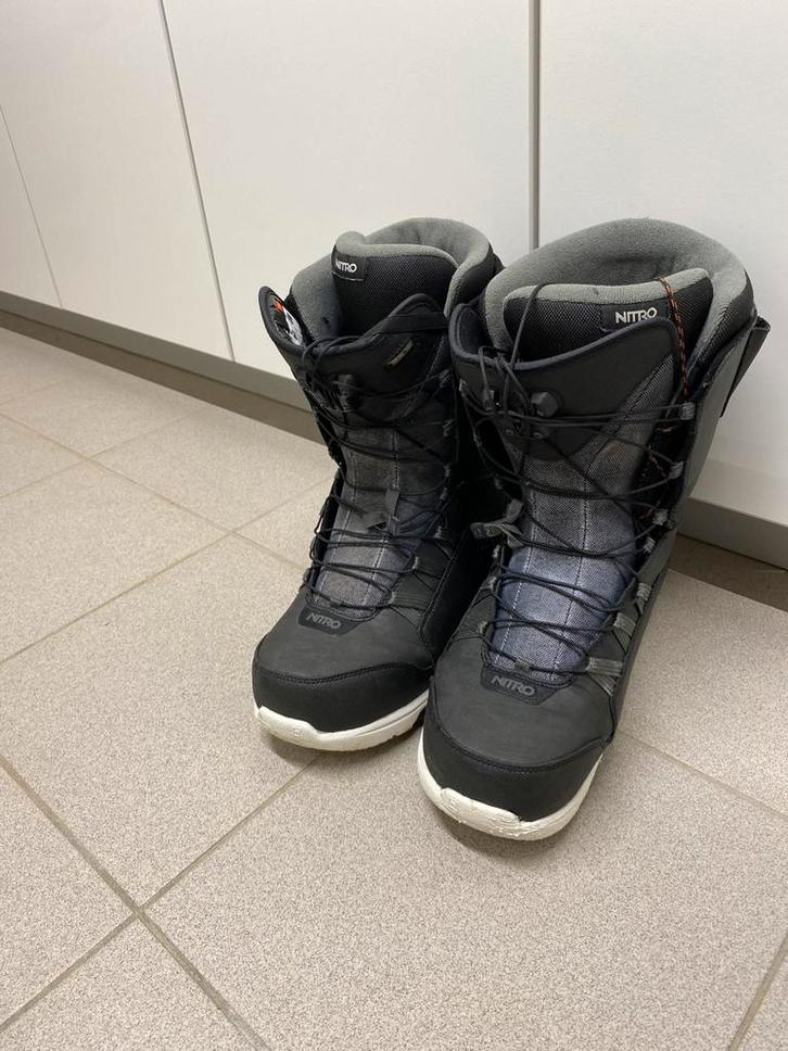 Snowboard boots Nitro Thunder TLS maat 46 2/3, Sport en Fitness, Snowboarden, Zo goed als nieuw, Schoenen, Ophalen of Verzenden