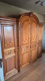 Slaapkamer kast, spiegelkast en 2 nachtkastjes, Antiek en Kunst, Ophalen