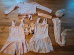 Balletset 128: schoenen, nylonkousen, haarnetje, 2 pakjes, Ophalen, Gebruikt, Meisje, Sport- of Zwemkleding