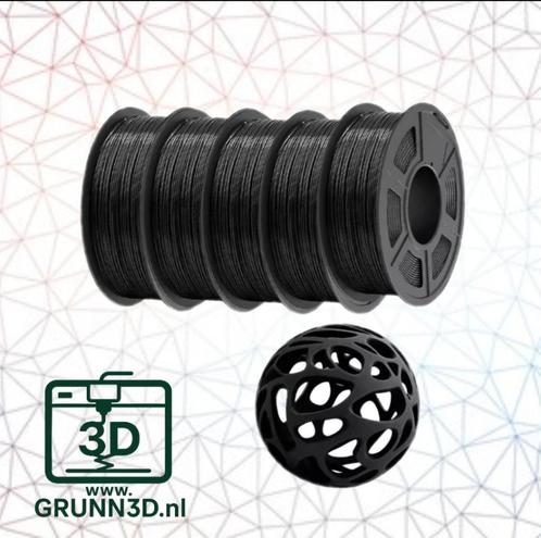 JAYO Nieuwe 3D filament ZWART TPU A95 nieuwe rol a 0,5 kilo., Computers en Software, 3D-printerbenodigheden, Nieuw, Verzenden