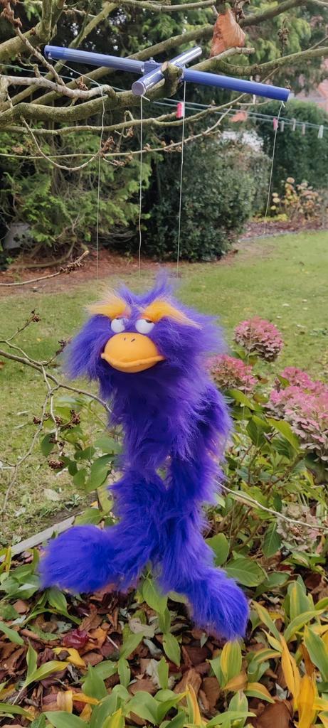 Marionet tik-tak vogel, Kinderen en Baby's, Speelgoed | Poppen, Zo goed als nieuw, Overige typen, Ophalen of Verzenden