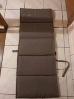 4 Tuinstoelkussen taupe hoge rug 120x50 (perfecte staat), Ophalen, Zo goed als nieuw