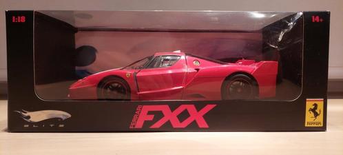 Ferrari FXX Hot Wheels Elite 1/18, Hobby en Vrije tijd, Modelauto's | 1:18, Zo goed als nieuw, Auto, Hot Wheels, Ophalen
