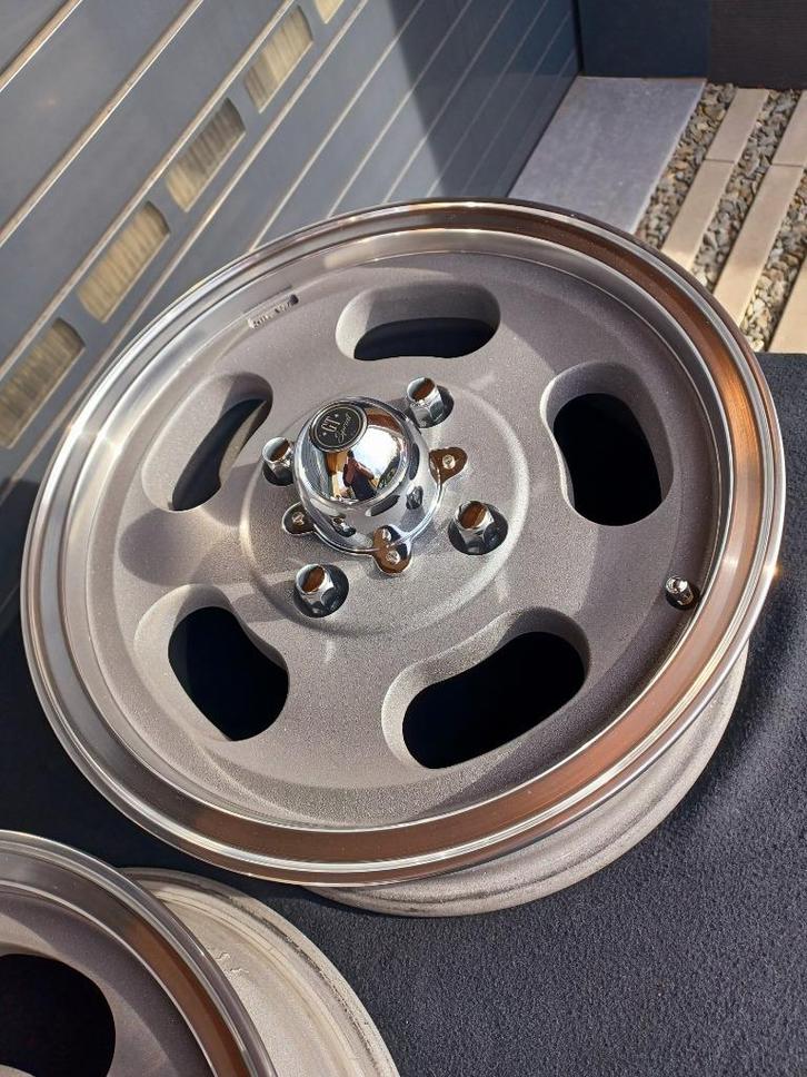 Jantes Slot Enkei Flat4 Aircooled Cox Karmann Type 3, Autos : Pièces & Accessoires, Pneus & Jantes, Jante(s), Pneus été, 15 pouces