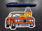 Vintage fun kermis sticker BMW Luigi Moly Kote, Ophalen of Verzenden, Zo goed als nieuw, Auto of Motor