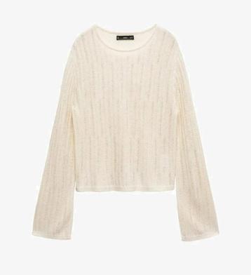 MNG ; ecru pull , L. beschikbaar voor biedingen