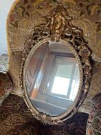 Antieke spiegel, Ophalen, Ovaal, Minder dan 50 cm, Minder dan 100 cm