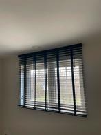 Set van 2 houten jaloezieën zwart,160 x 130 cm, Huis en Inrichting, Ophalen, Gebruikt, Zwart, 150 tot 200 cm