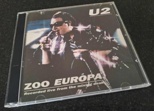 U2 - Zoo Europa (Recorded Live From The Mixing Desk) 2 x Cd, Cd's en Dvd's, Cd's | Rock, Gebruikt, Alternative, Ophalen of Verzenden