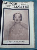 LE SOIR ILLUSTRÉ relié 1935/36 Mort de la Reine Astrid, Journal ou Magazine, 1920 à 1940, Enlèvement ou Envoi