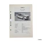 Kluwer | Simca Type 8-Cilinder | 1957-1961 | NL, Ophalen of Verzenden