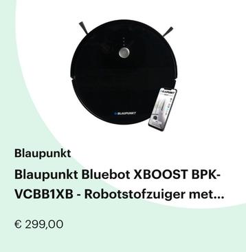 Blaupunkt robotstofzuiger met dweilfunctie (voor herstelling, Enlèvement, Ne fonctionne pas, Aspirateur robot