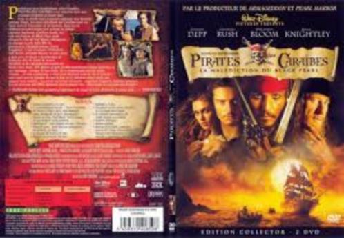 Dvd Pirates des Caraibes : La Malédiction du Black pearl., CD & DVD, DVD | Aventure, Comme neuf, À partir de 12 ans