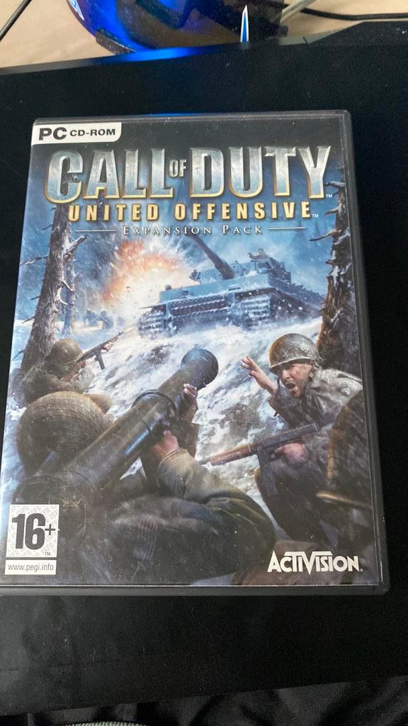 Call of Duty: United Offensive - Expansion Pack voor PC, Games en Spelcomputers, Games | Pc, Zo goed als nieuw, Ophalen