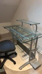 Bureau en verre, Enlèvement, Utilisé, Bureau