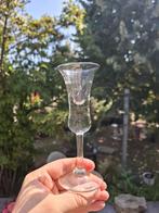Hollandsche Likeur van Even Lucas Bols Amsterdam Drip Glass, Verzenden, Gebruikt, Glas of Glazen, Overige merken