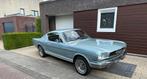 Ford Mustang Fastback 1965 2+2 Gerestaureerd en Motorrevisie, Auto's, 4 zetels, Achterwielaandrijving, Zwart, Blauw