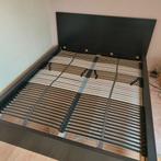Bed met latoflex 160 x200 zwart, Huis en Inrichting, Ophalen, Gebruikt, Zwart, Tweepersoons