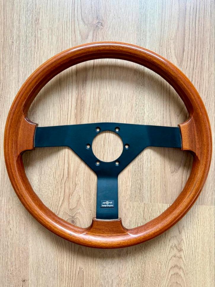 Personal Design Giugiaro Houten Stuur Mercedes W124 W126, Auto-onderdelen, Besturing, Alfa Romeo, Amerikaanse onderdelen, Audi