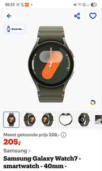 samsung galaxy watch 40mm groen, Handtassen en Accessoires, Smartwatches, Ophalen, Nieuw, Groen