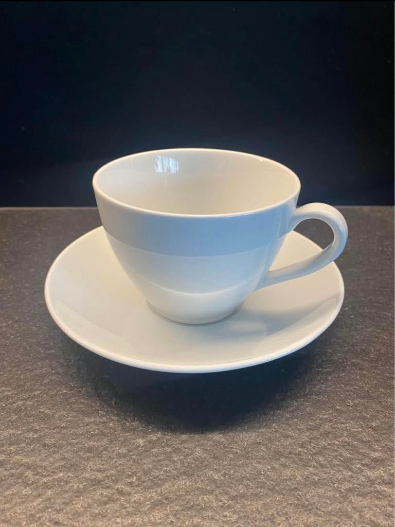 6 IKEA kopjes met schotel, Collections, Porcelaine, Cristal & Couverts, Neuf, Tasse et/ou soucoupe, Porcelaine, Enlèvement