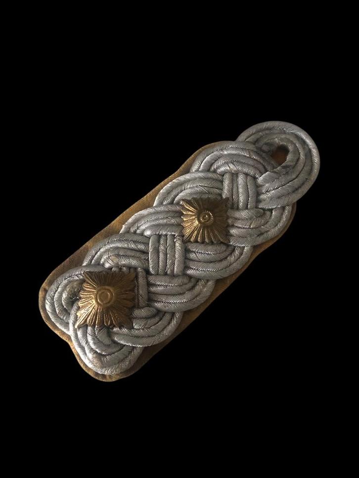 WW2 Duitse Cavalerie Oberst schouderstuk (11), Verzamelen, Militaria | Tweede Wereldoorlog, Ophalen of Verzenden