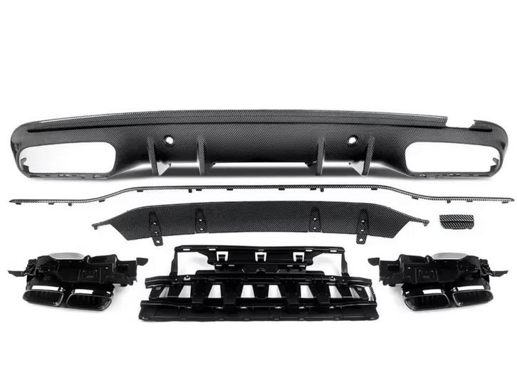 Diffuseur arriere pour Mercedes C classe AMG line, Autos : Pièces & Accessoires, Carrosserie & Tôlerie, Pare-chocs, Mercedes-Benz