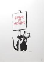 Banksy - Because I'm Worthless, Antiek en Kunst, Ophalen of Verzenden