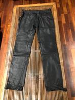 Burburry leren bikerbroek - maat L (grote M), Kleding | Heren, Broeken en Pantalons, Nieuw, Maat 52/54 (L), Burburry, Zwart