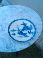 2 Assiette en faience HB choisy le roi XIX ème terre de fer, Enlèvement ou Envoi