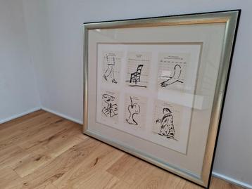 Litho Pierre Alechinsky: Faux en écriture beschikbaar voor biedingen