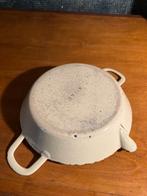 OUDE PAN IN EMAILLE VINTAGE. MERK ATLAS, Huis en Inrichting, Keuken | Potten en Pannen, Ophalen of Verzenden, Gebruikt, Gietijzer
