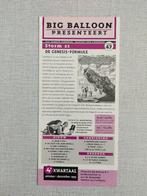 Storm Douwe Dabbert - Folder Big Balloon Kwartaal 4 1995, Collections, Personnages de BD, Comme neuf, Autres types, Autres personnages