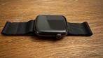 Apple Watch series 8 stainless steel 45mm, Handtassen en Accessoires, Smartwatches, Ophalen, Gebruikt, Zwart, IOS