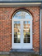 Porte fenêtre et fenêtre arrondie pvc blanc, Bricolage & Construction, Châssis & Portes coulissantes, Comme neuf, Autres types